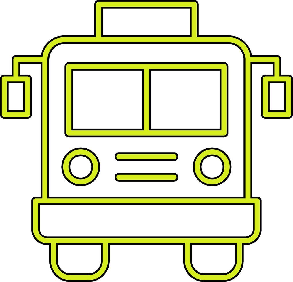 bus vector pictogram