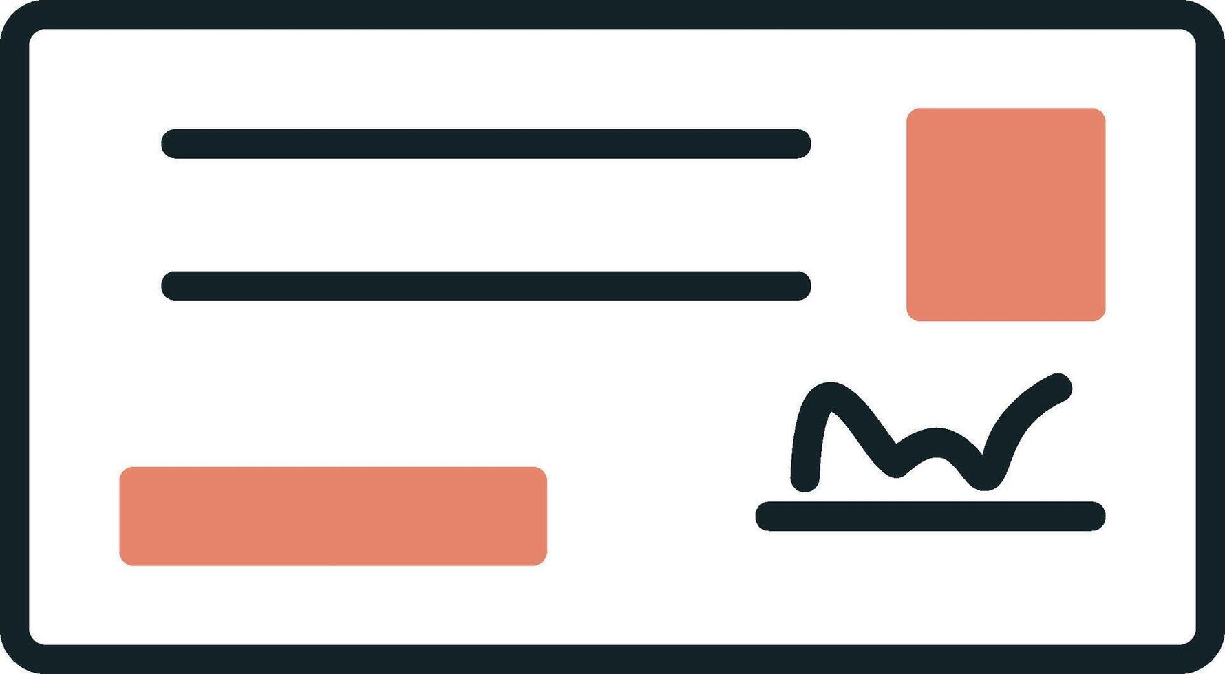 controleer vector pictogram