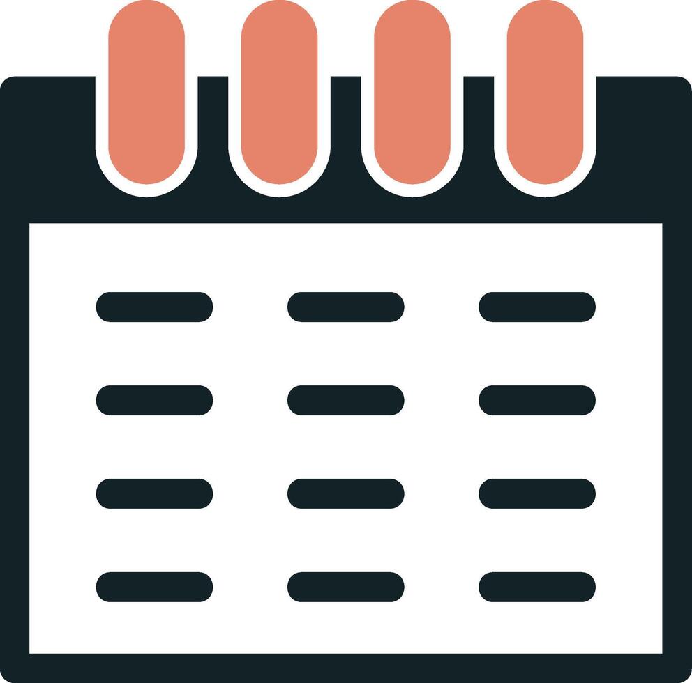 kalender vector pictogram