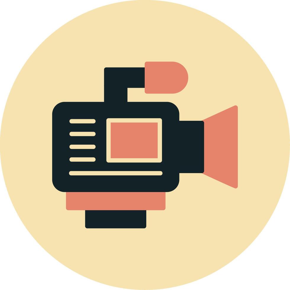 videocamera vector pictogram