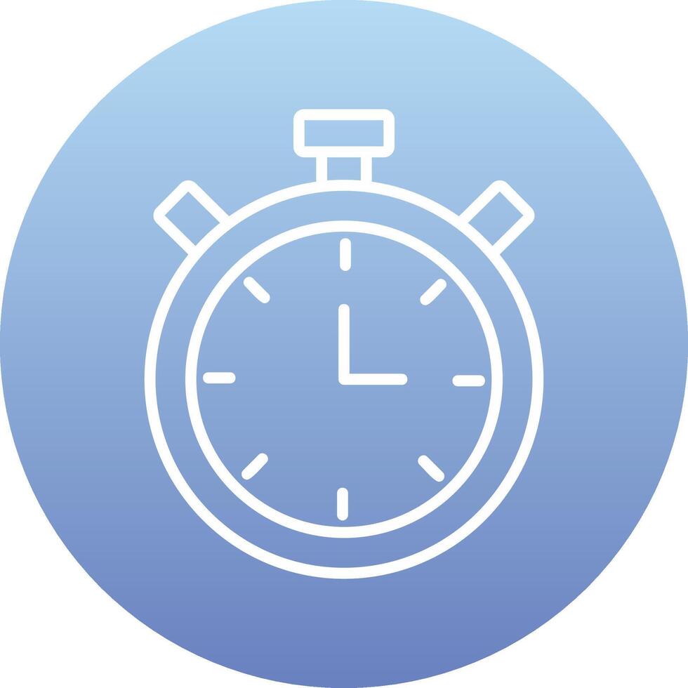 stopwatch vector pictogram