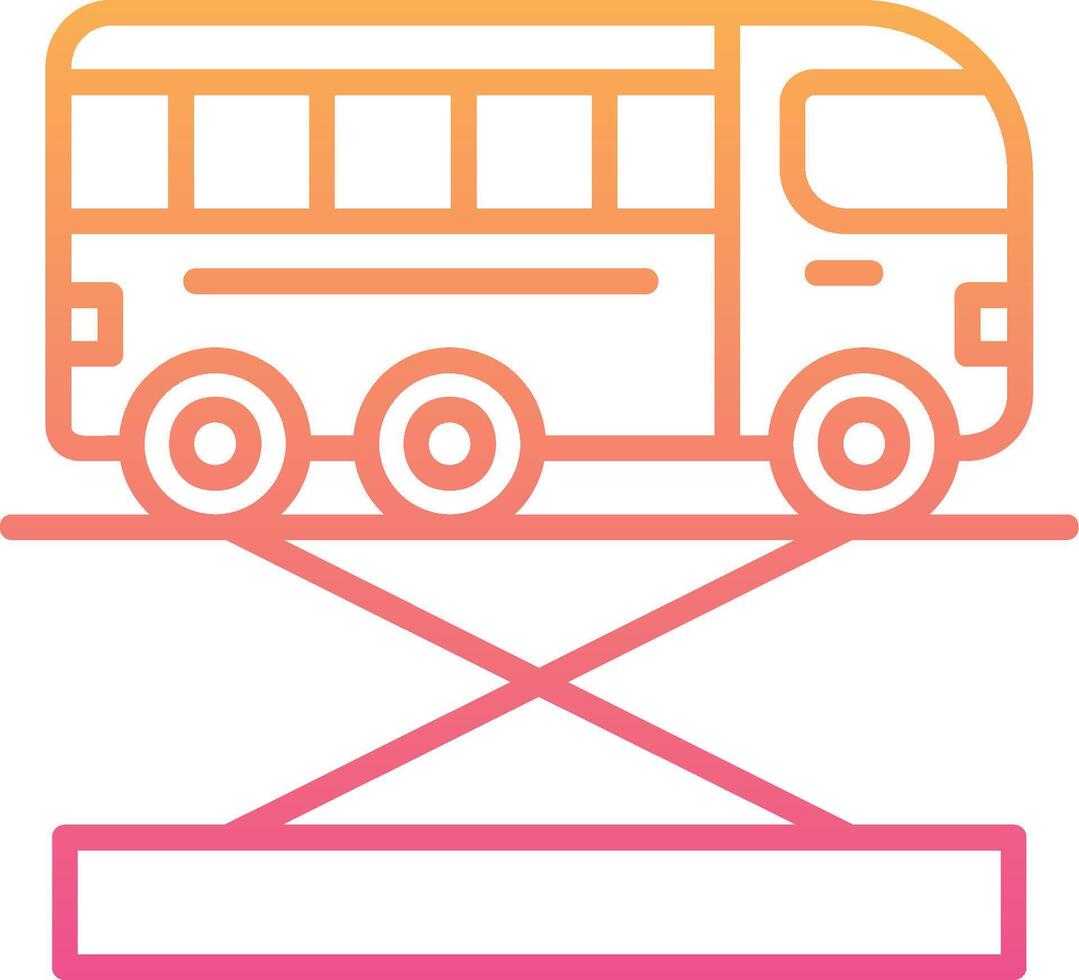 bus jack vector icoon