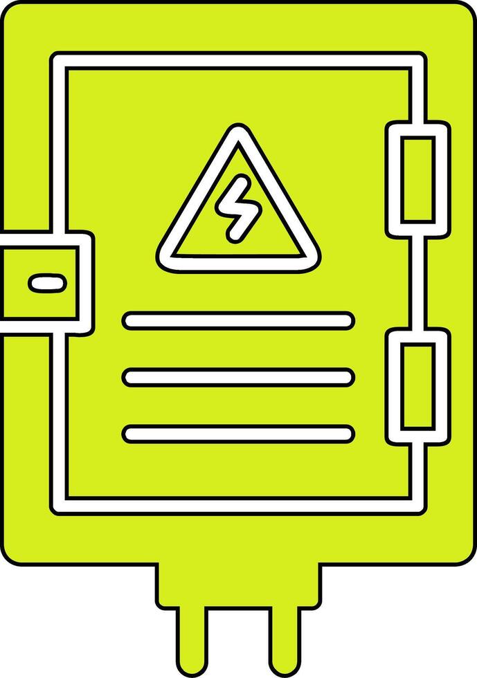 elektrisch paneel vector icoon