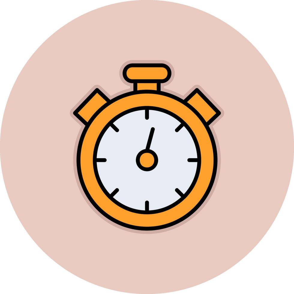 stopwatch vector pictogram