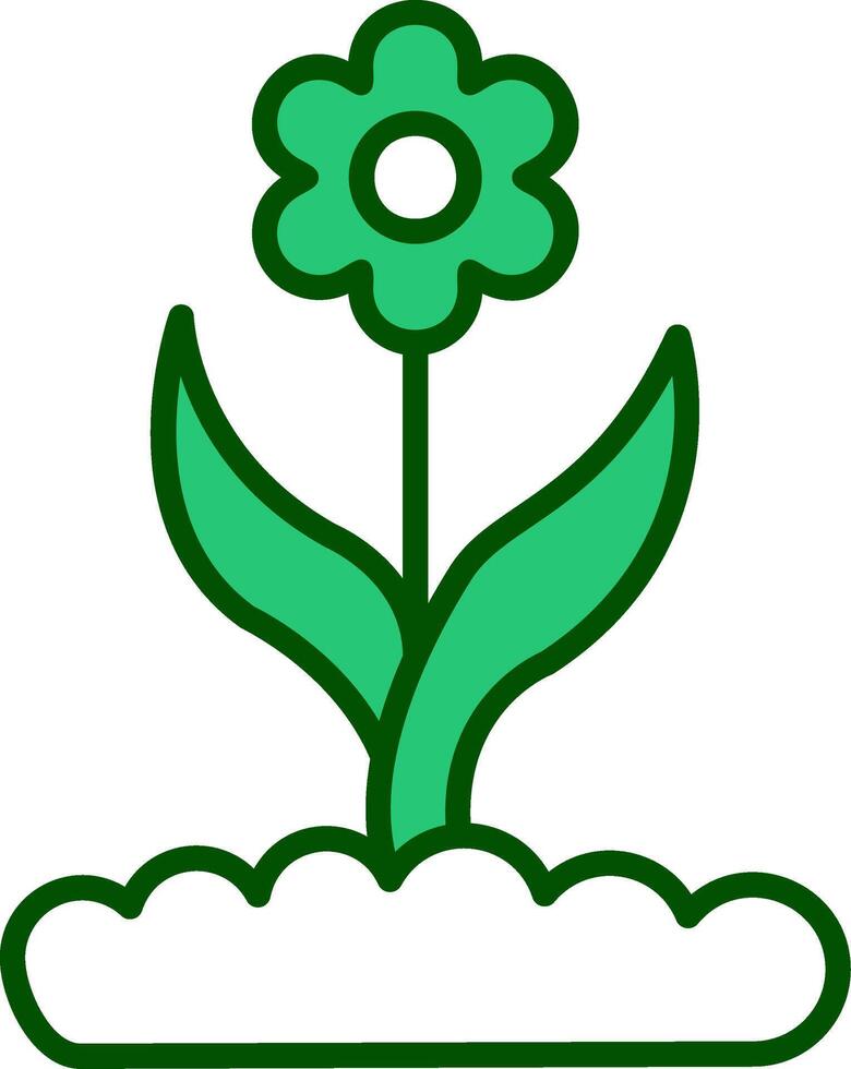 bloem bloemknoppen vector icoon