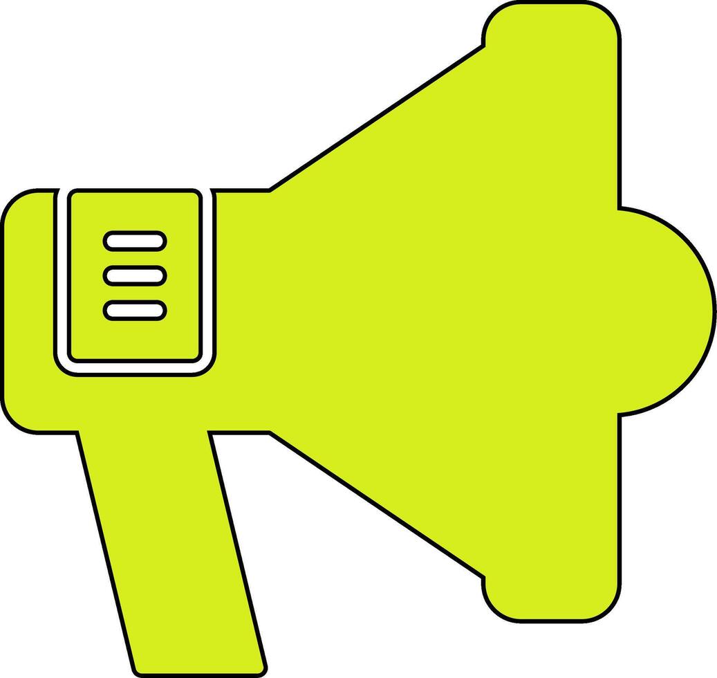 megafoon vector pictogram