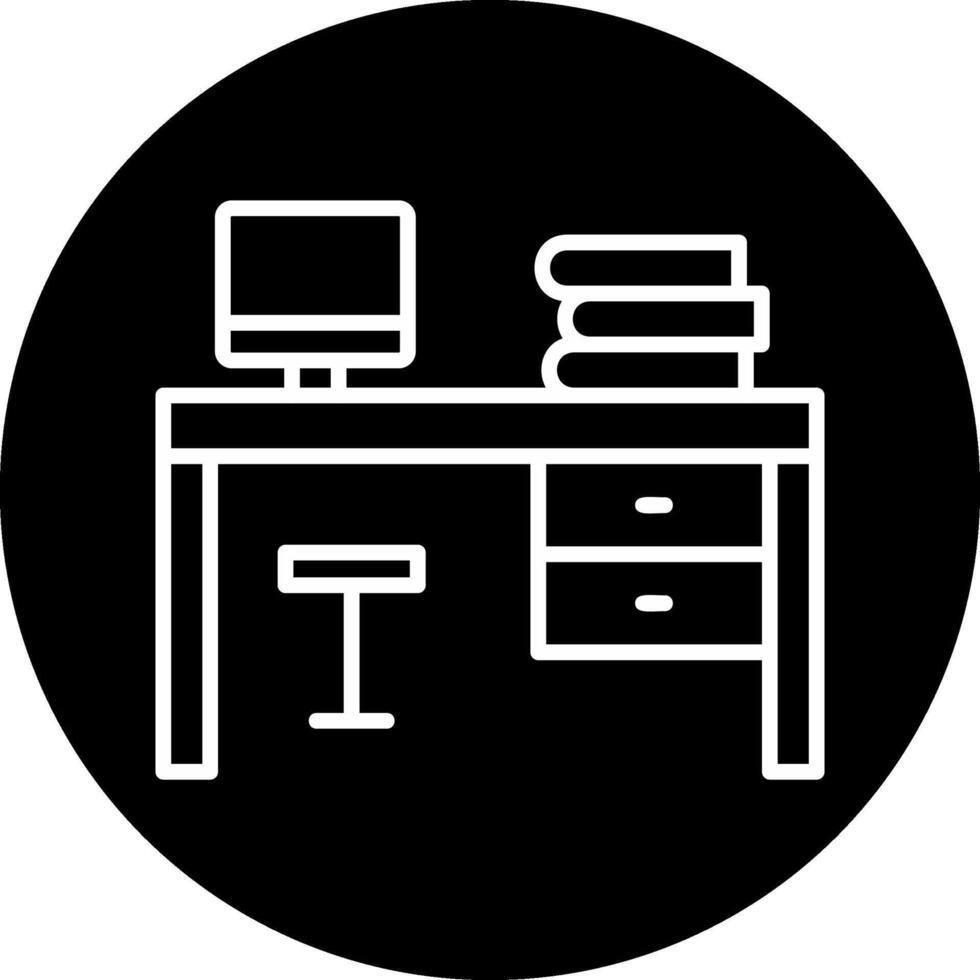 bureau vector pictogram