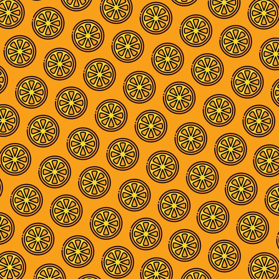 oranje patroon ontwerp of achtergrond vector