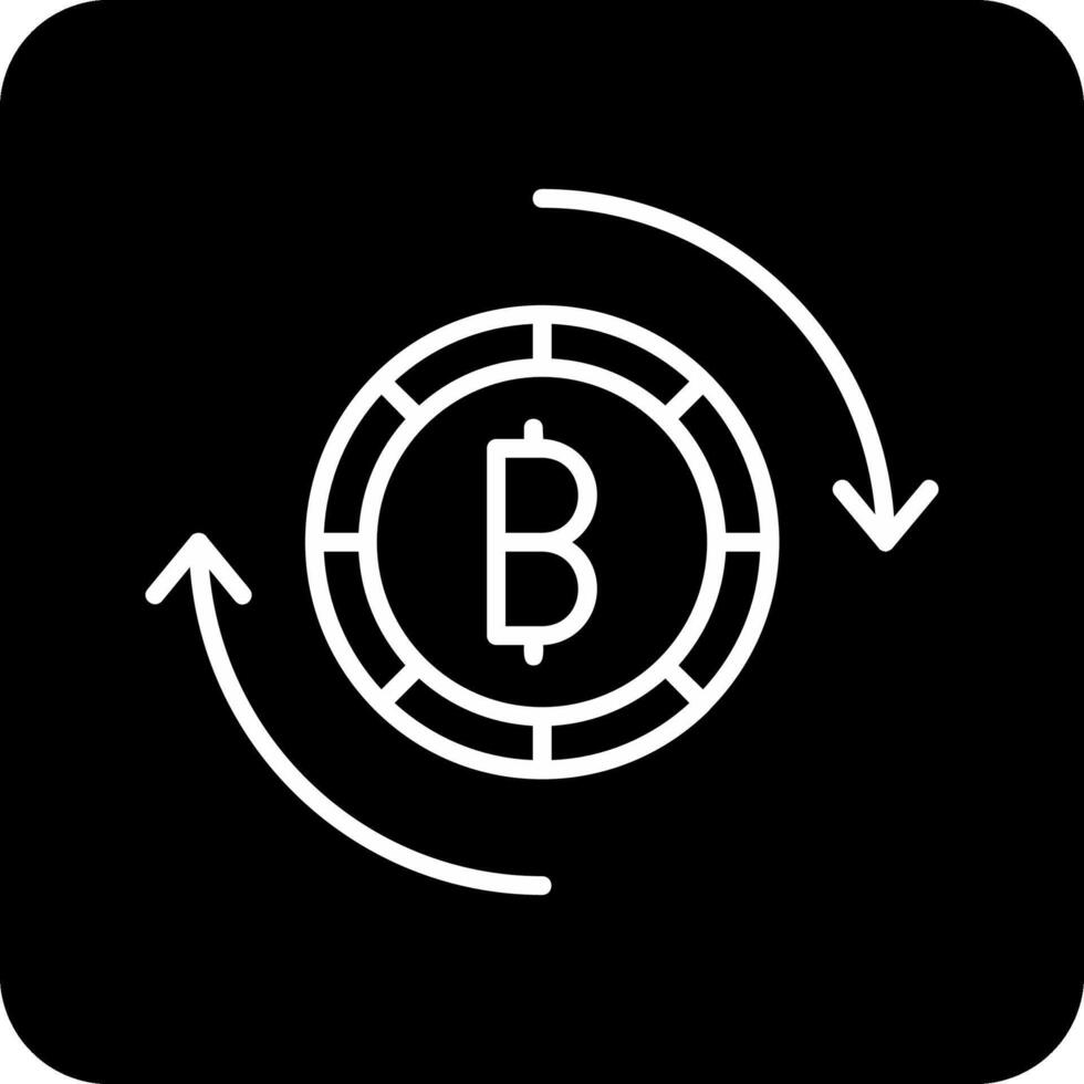 bitcoin uitwisseling vector icoon