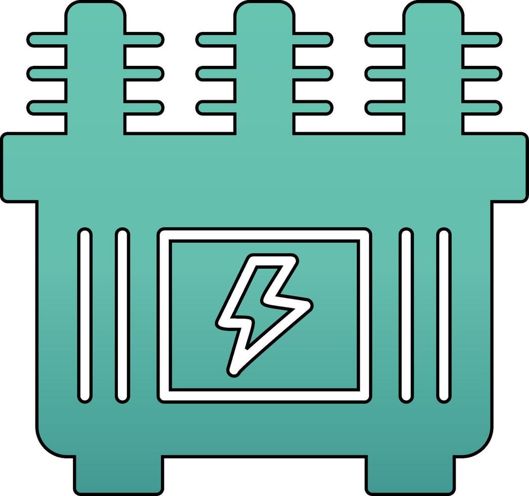 transformator vector pictogram