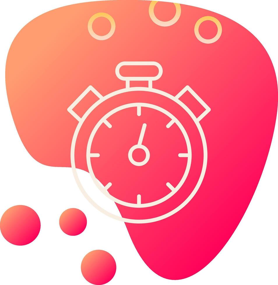 stopwatch vector pictogram