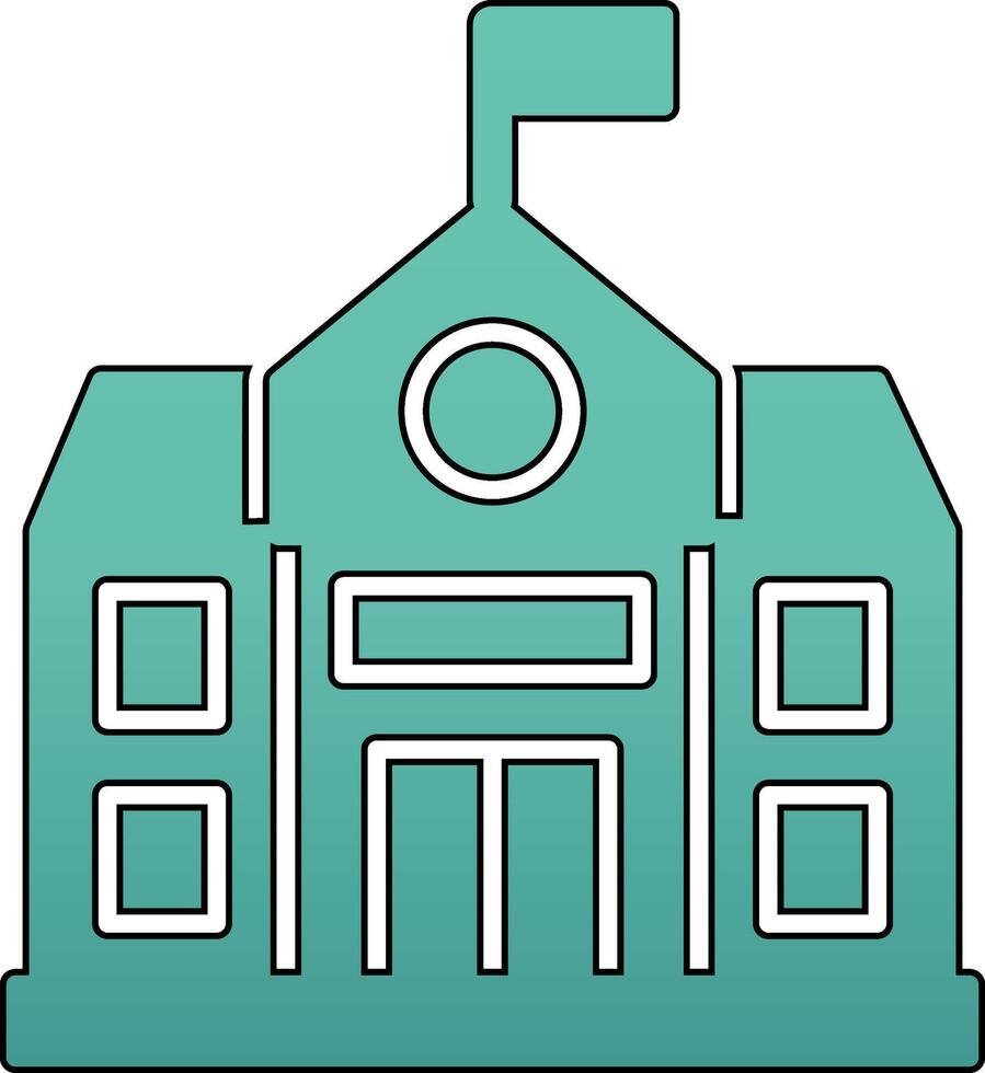 school vector pictogram