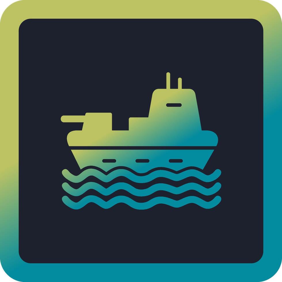 leger schip vector icoon