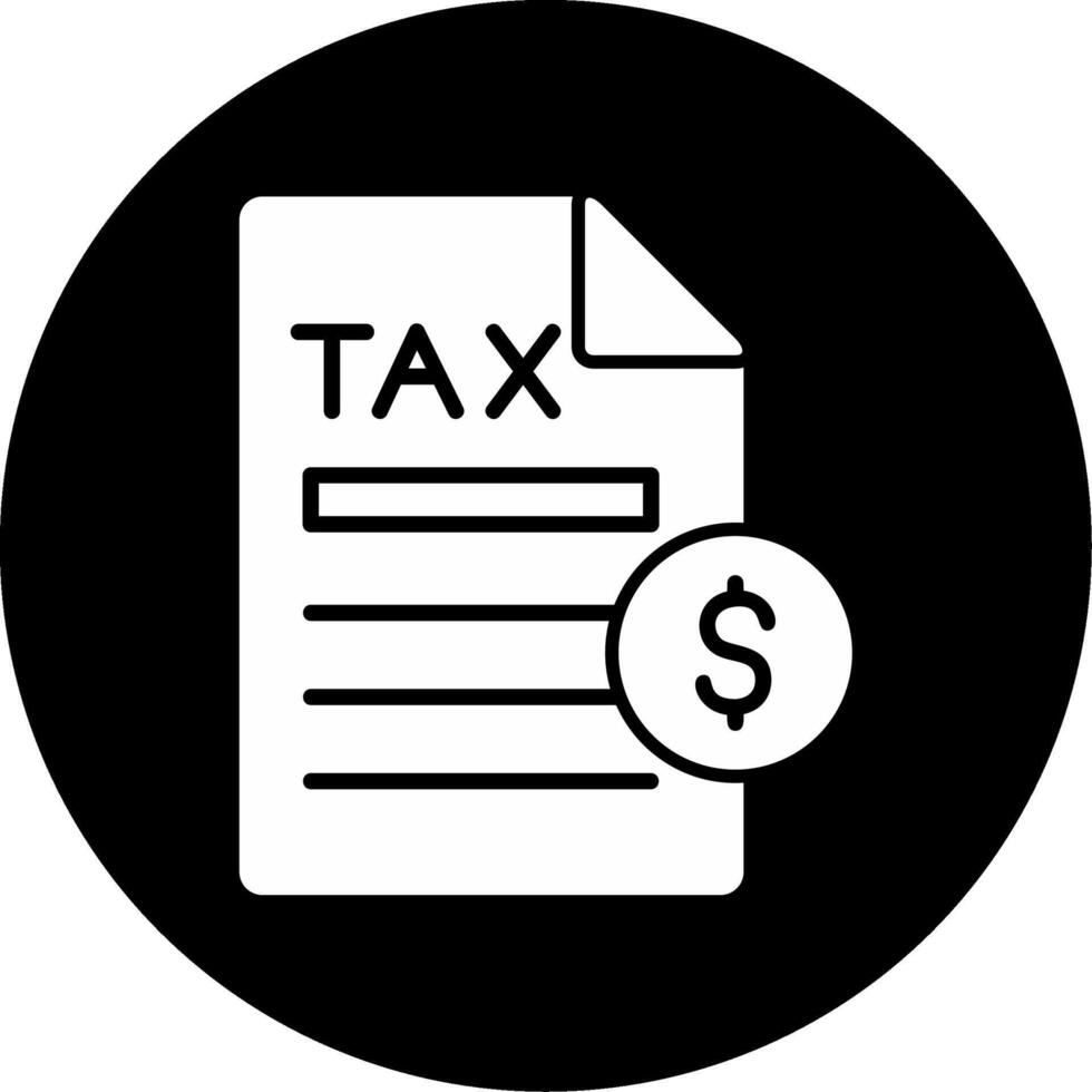 belasting betaling vector icoon