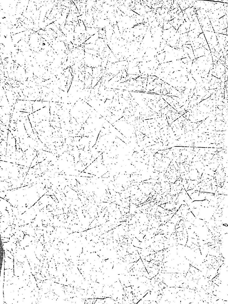 wijnoogst muur textuur, zwart en wit verdrinking van een oud muur met kattebelletje en krassen, wijnoogst gebarsten beton kattebelletje effect, oud muur achtergrond barst vector, grunge textuur, gebroken structuur vector