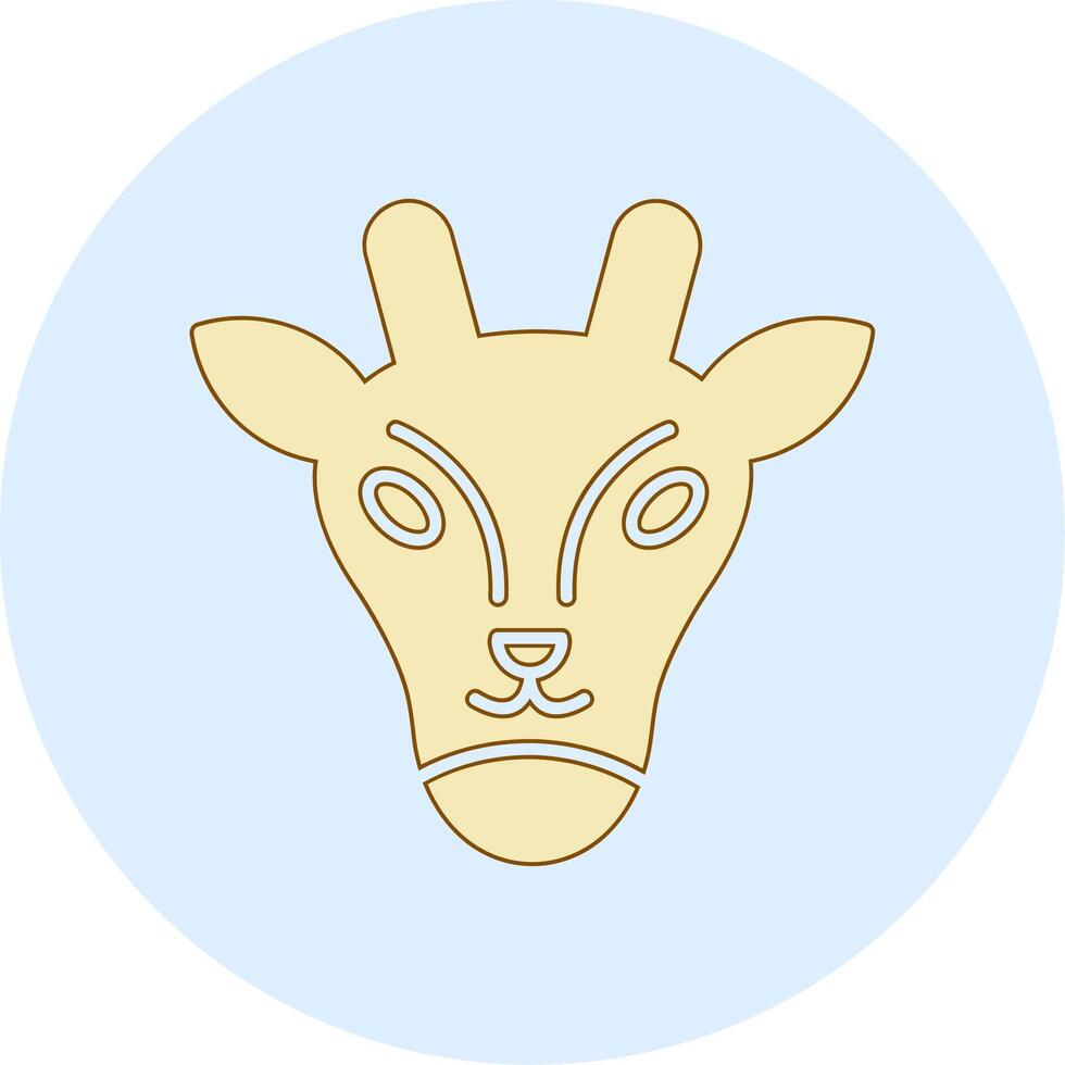 giraffe vector icoon