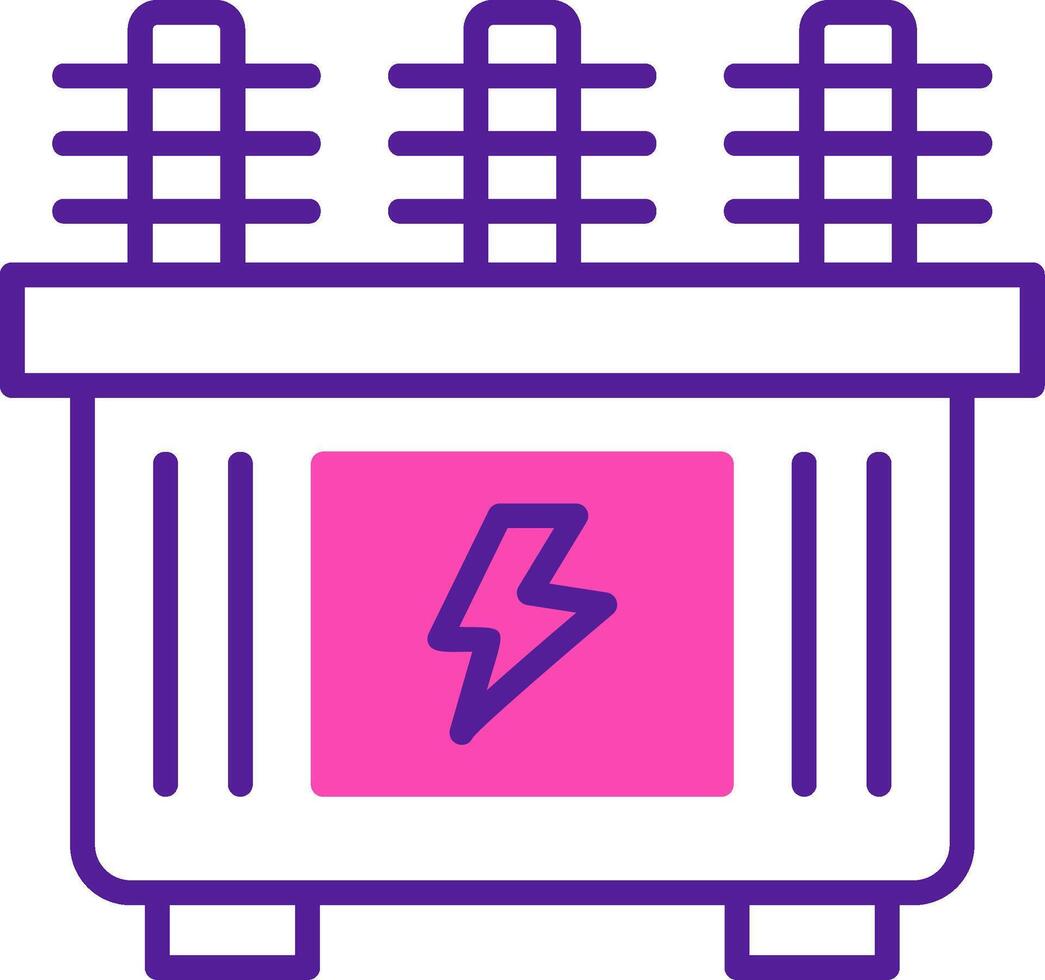 transformator vector pictogram