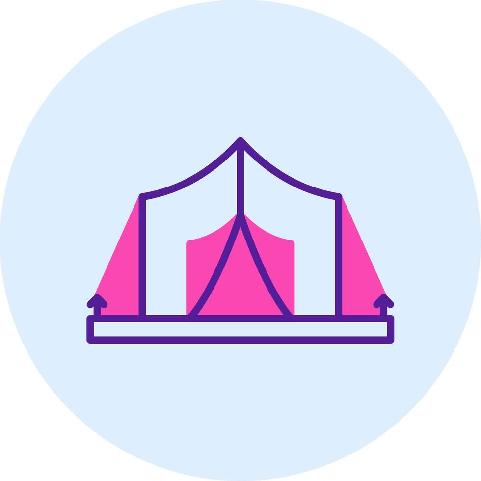 tent vector pictogram