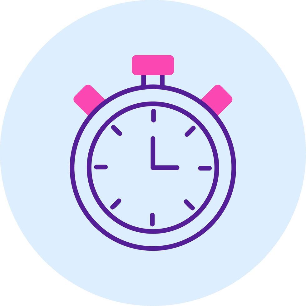 stopwatch vector pictogram