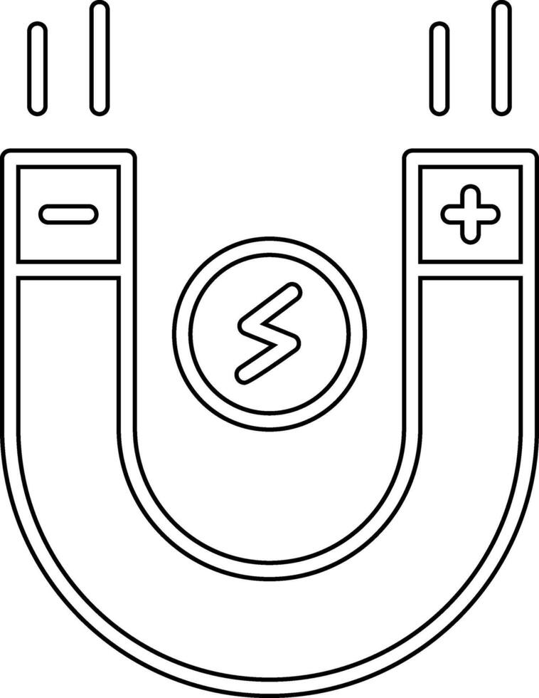 magneet vector pictogram