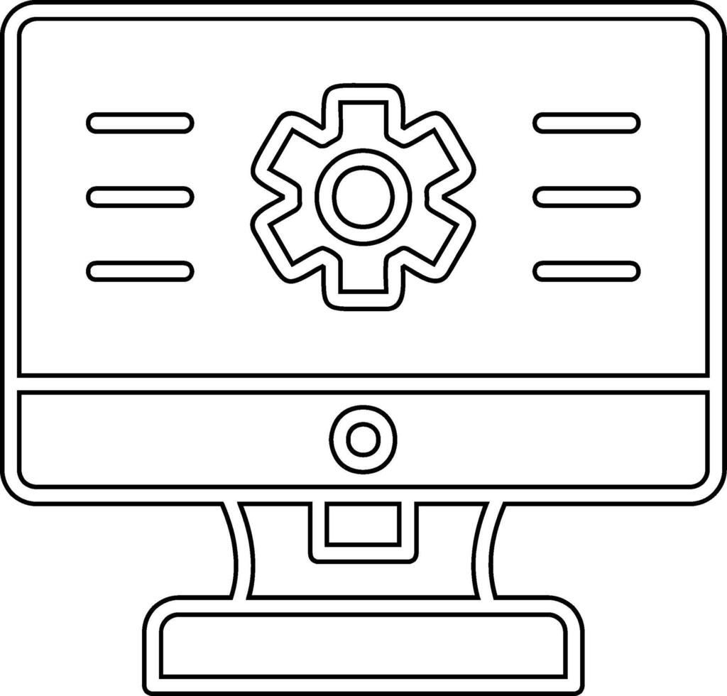 toezicht houden op vector icoon