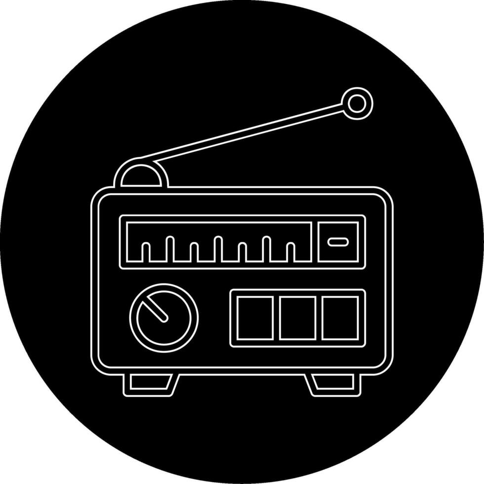 radio vector pictogram