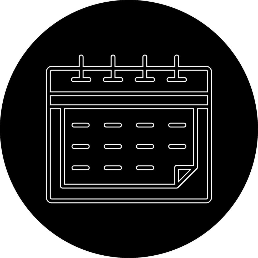 kalender vector pictogram