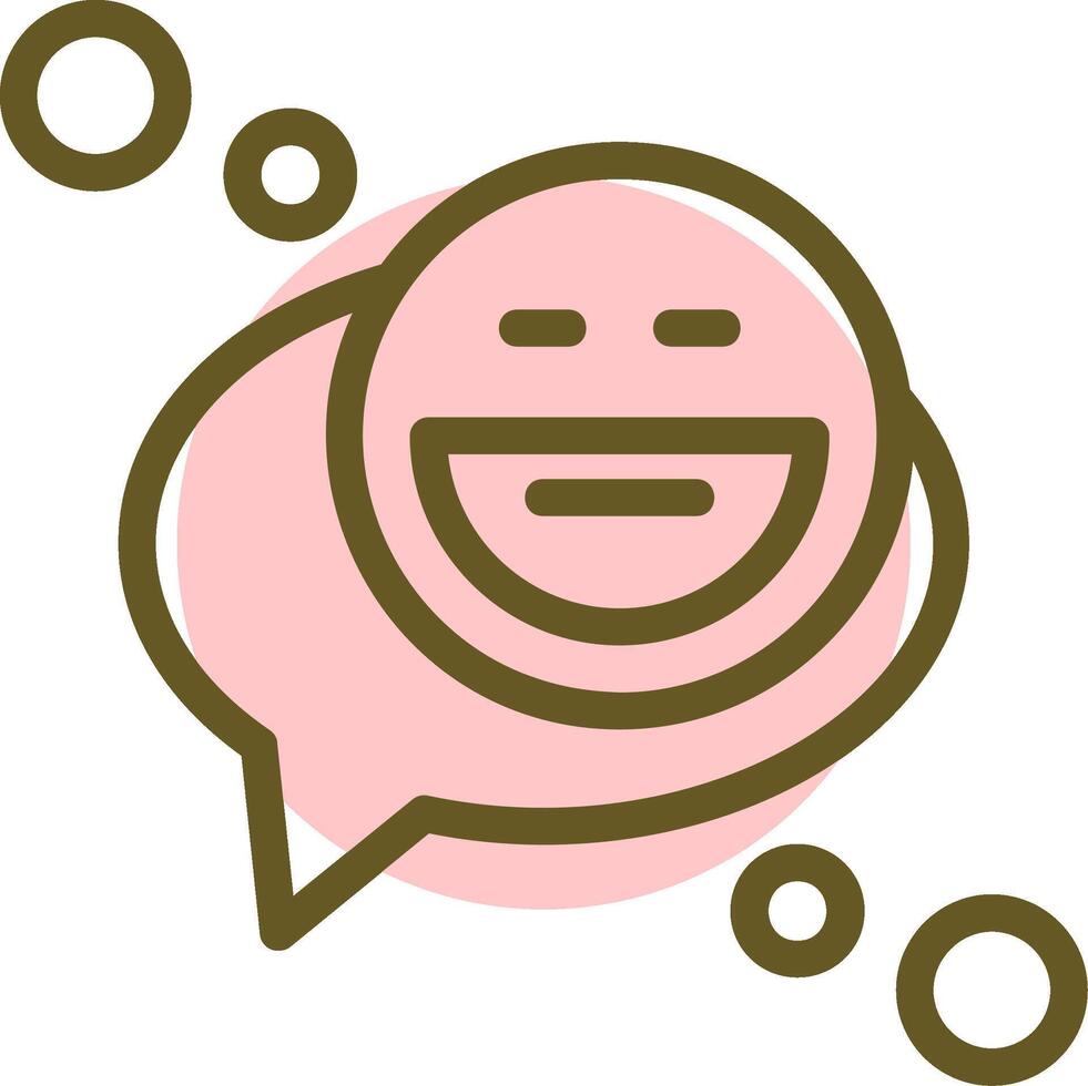 emoticon lineair cirkel iconlineair cirkel icoon vector