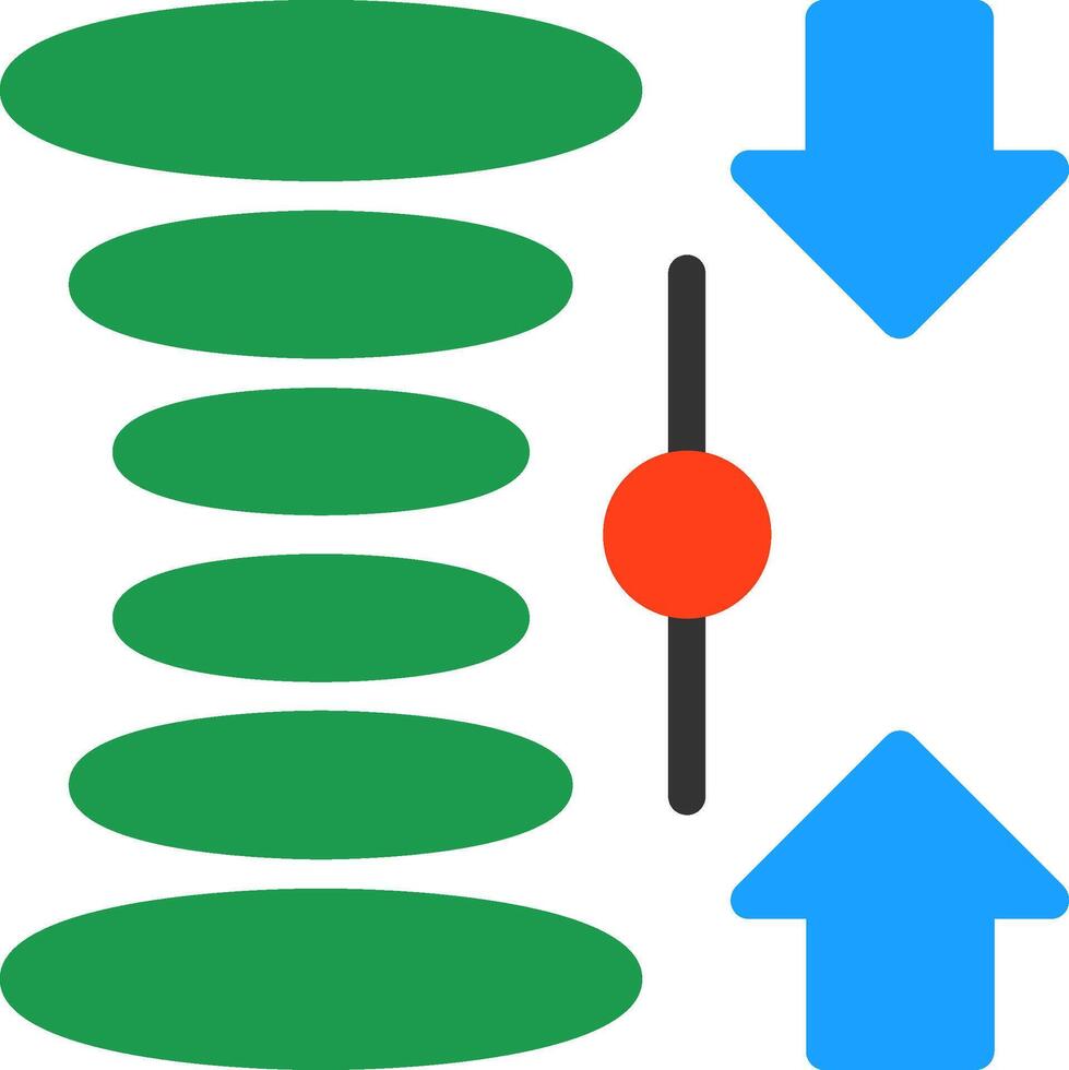 quantum superpositie vlak icoon vector