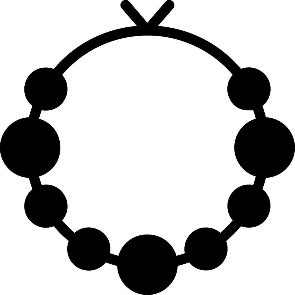 armband glyph icoon vector