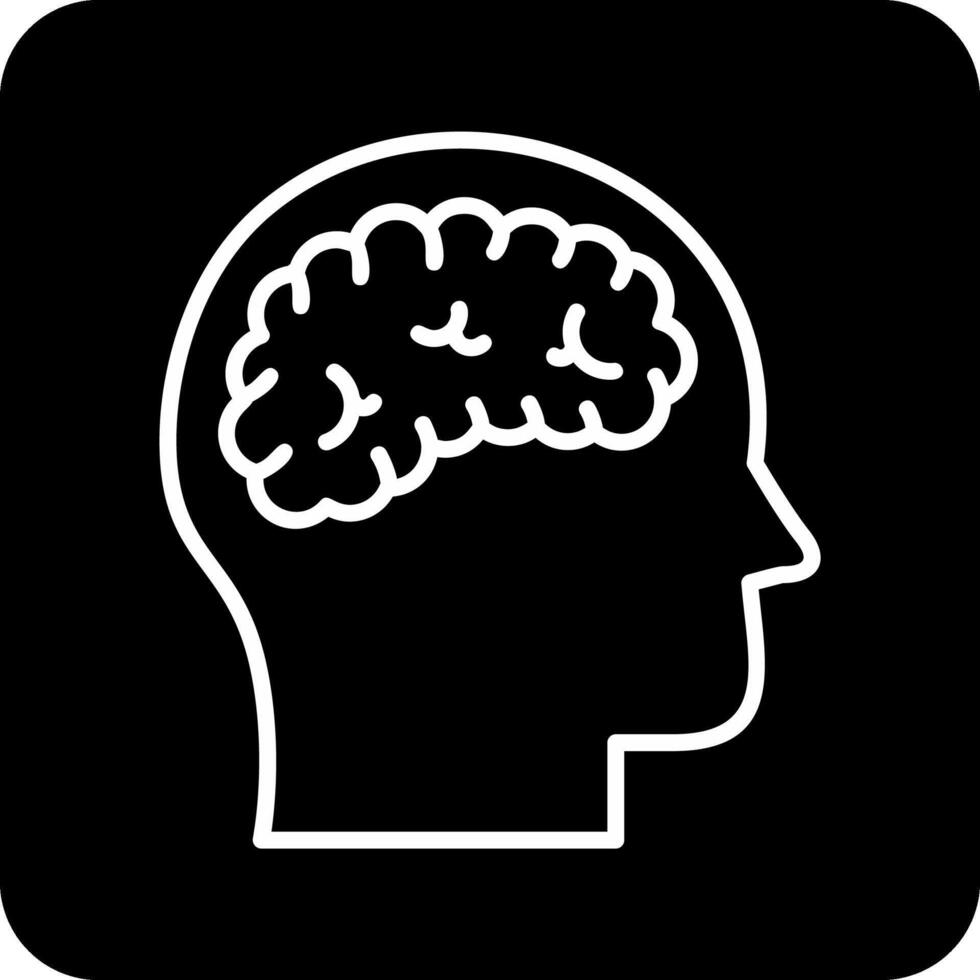 hersenen vector pictogram