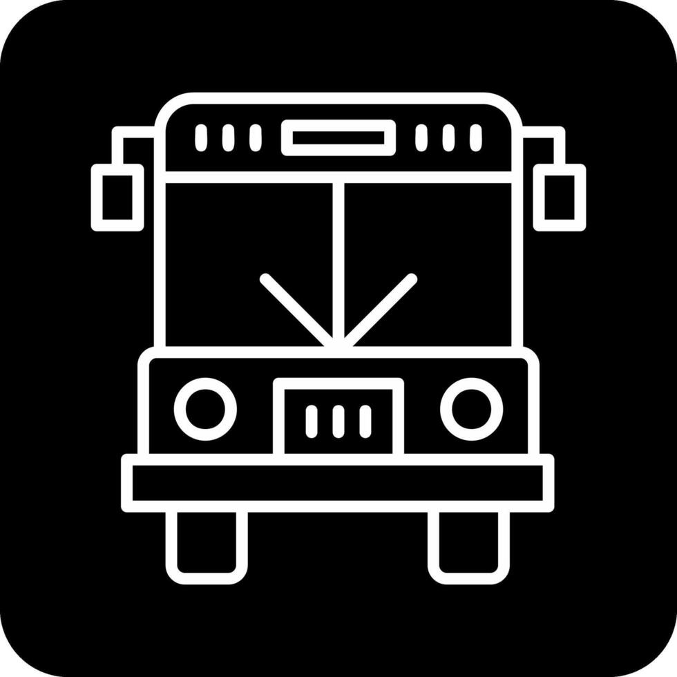 bus vector pictogram