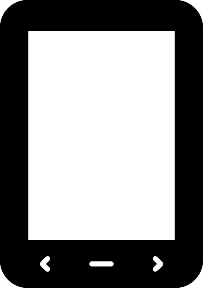 telefoon glyph-pictogram vector