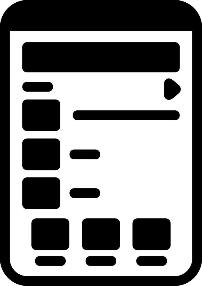 contacten glyph icoon vector