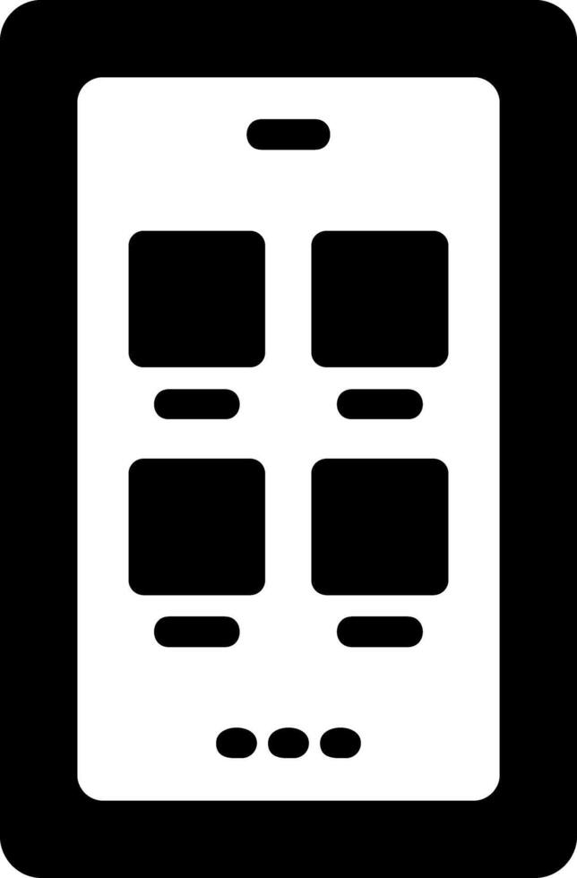 sociale media glyph-pictogram vector