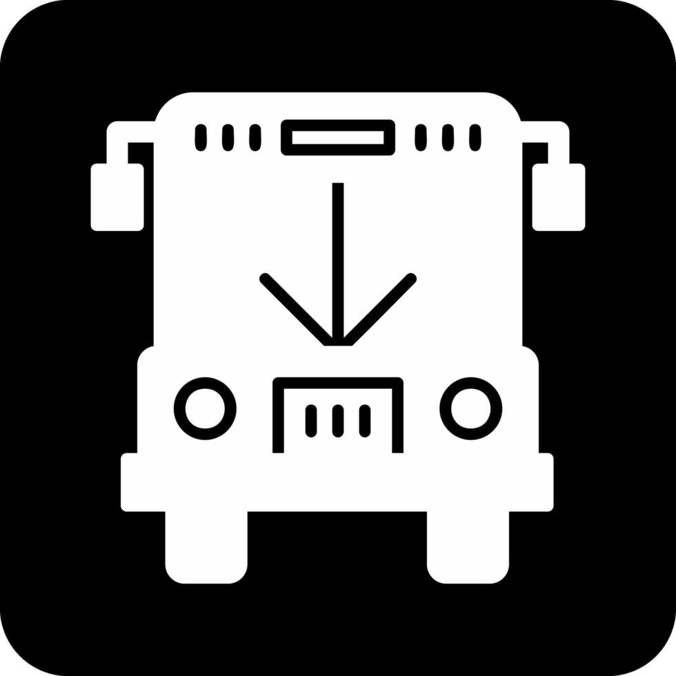 bus vector pictogram