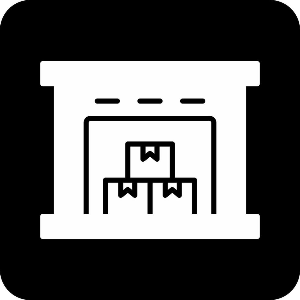 magazijn vector pictogram