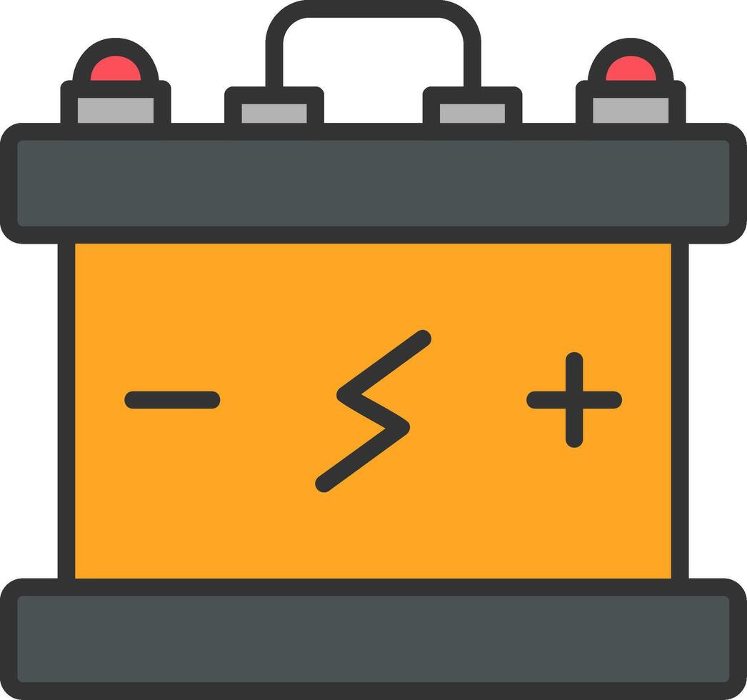 batterij vector pictogram