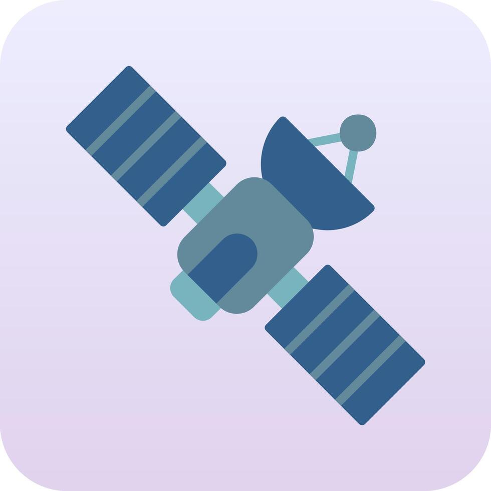 satelliet vector pictogram