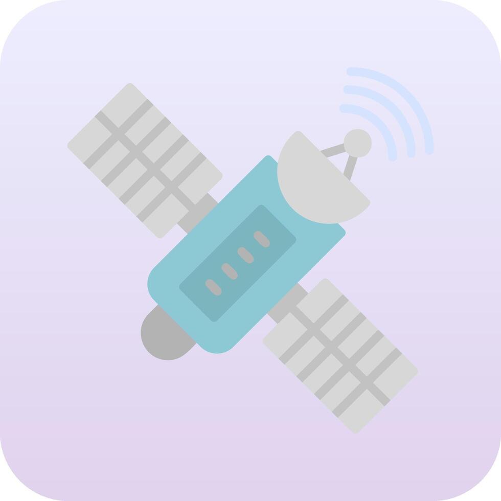 satelliet vector pictogram