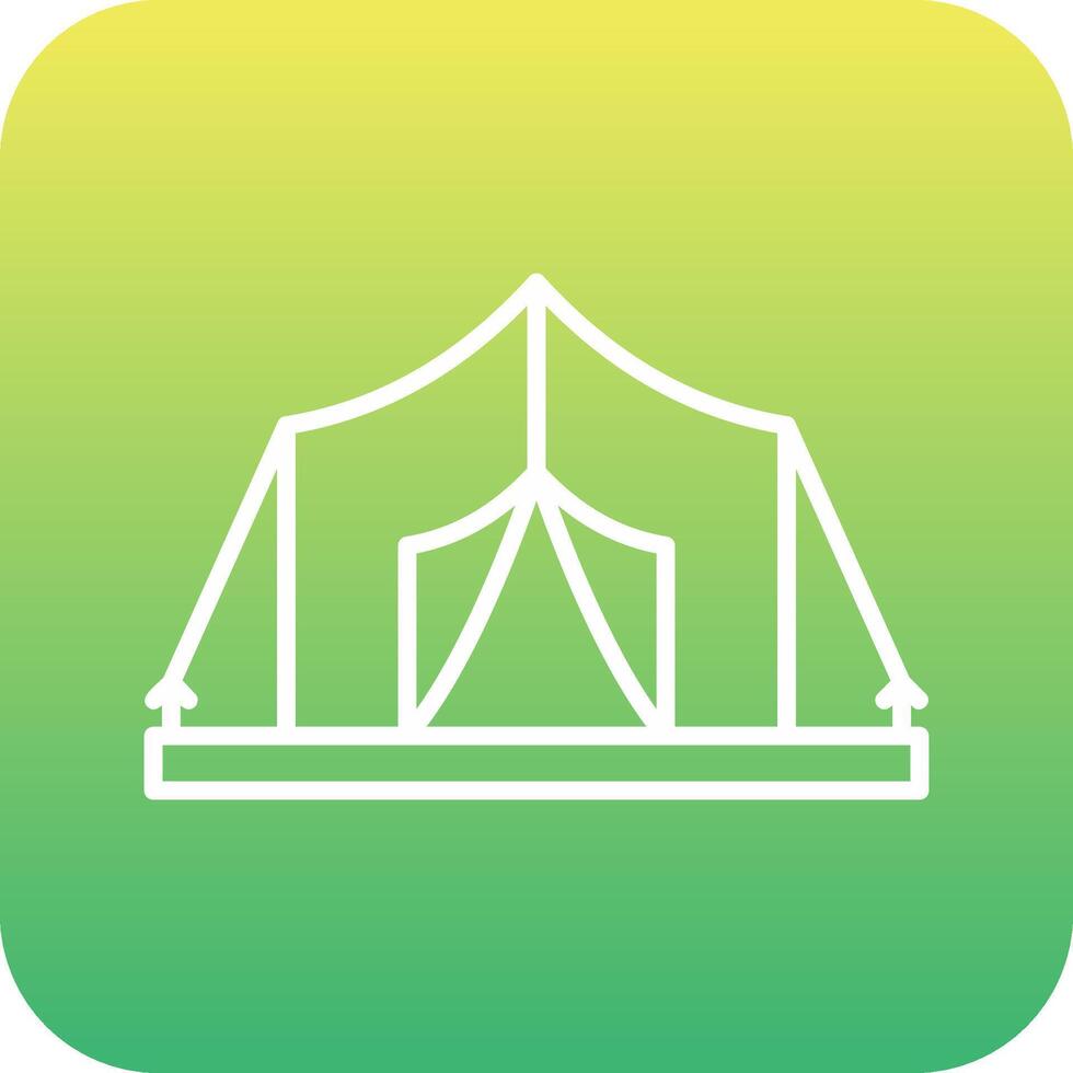 tent vector pictogram