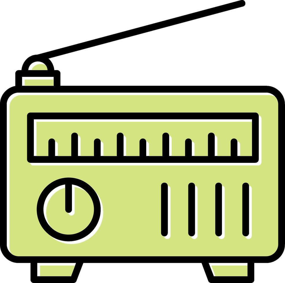 radio vector pictogram