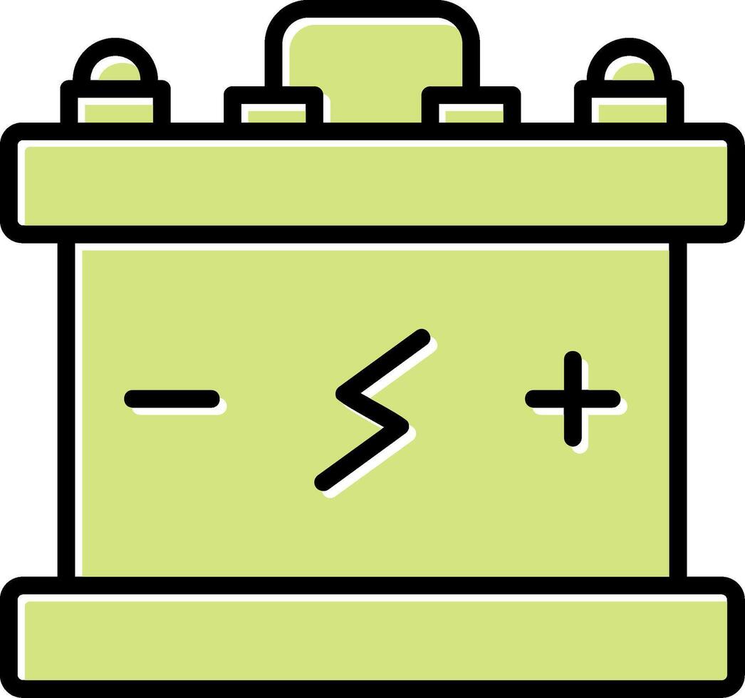 batterij vector pictogram