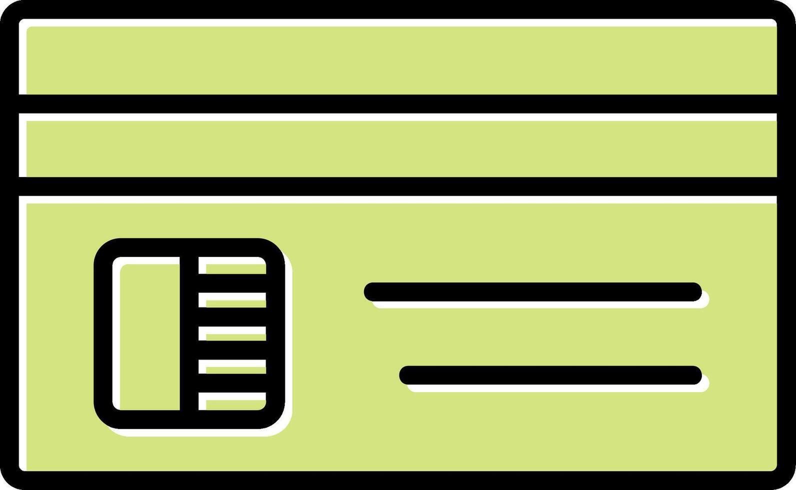 creditcard vector pictogram