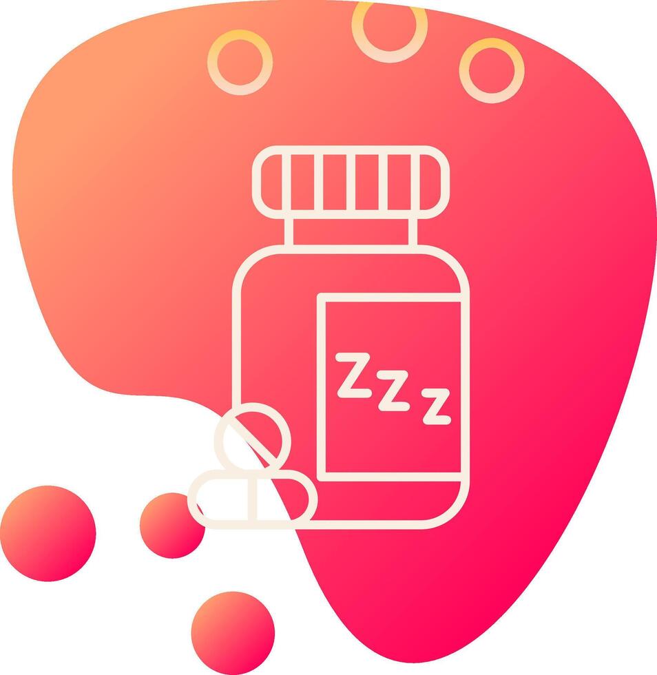 slapen pillen vector icoon