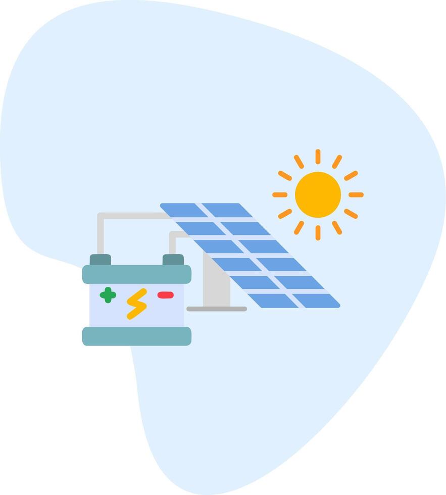 zonne-energie vector pictogram