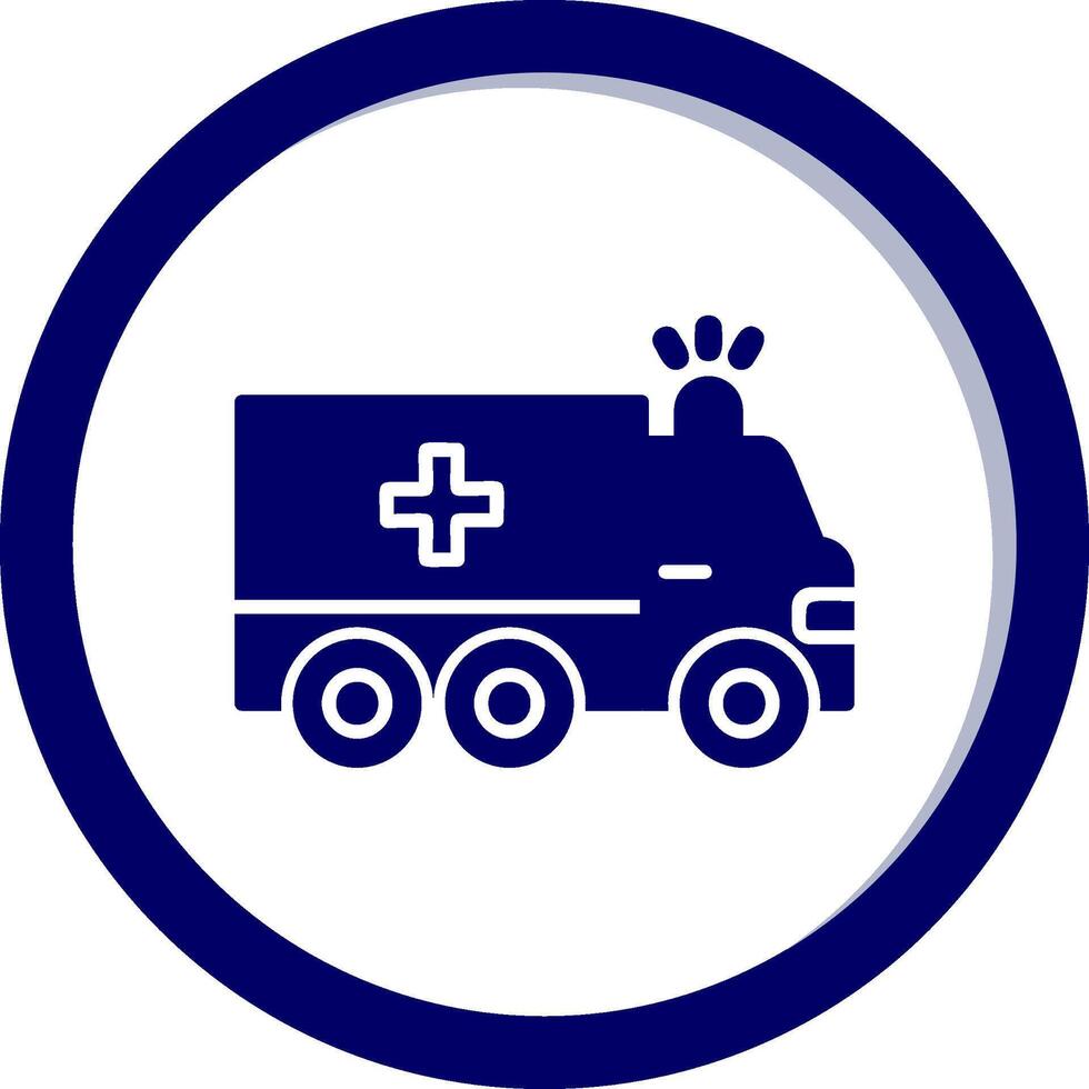 ambulance vector pictogram