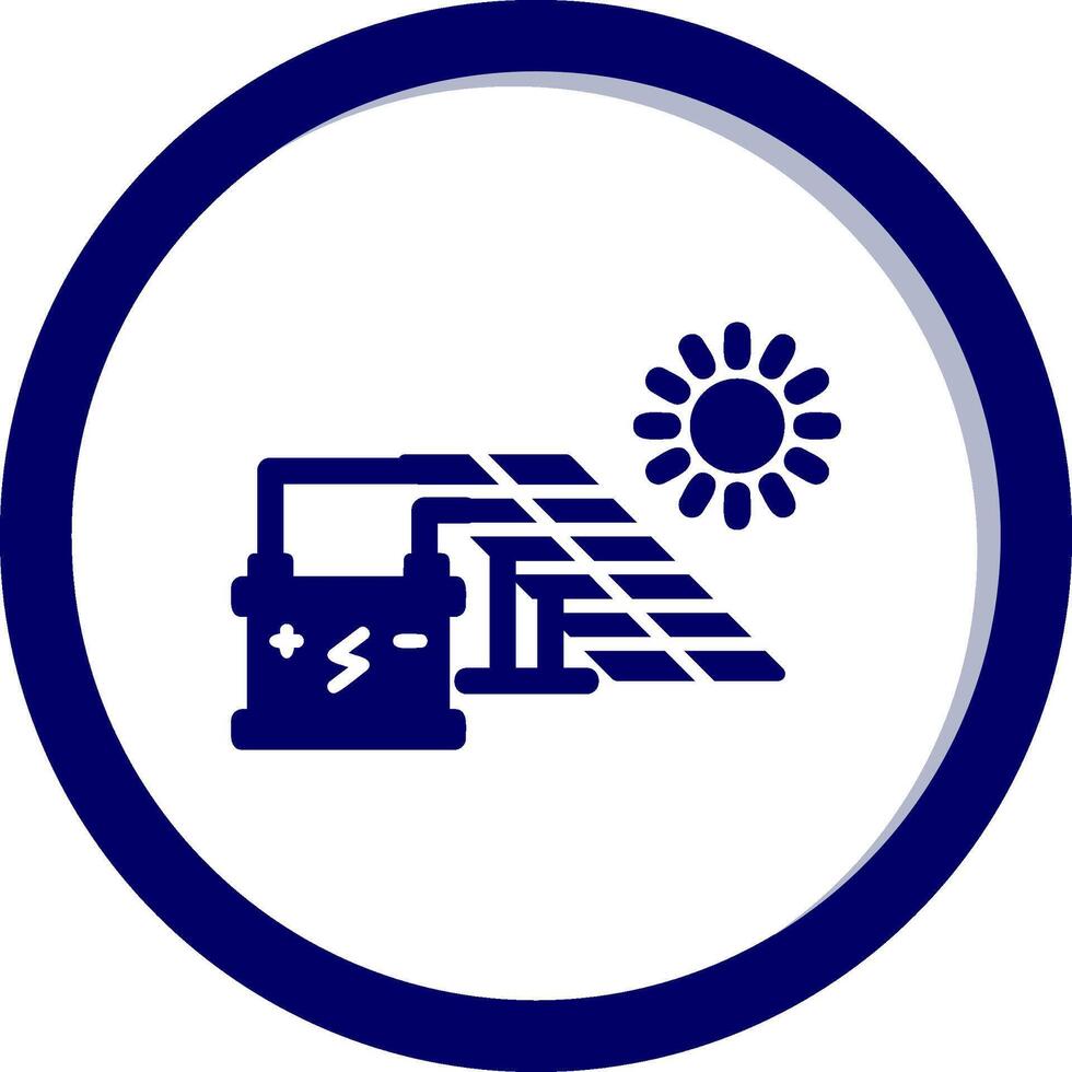 zonne-energie vector pictogram