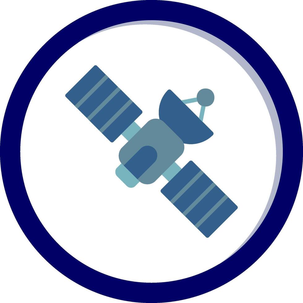 satelliet vector pictogram