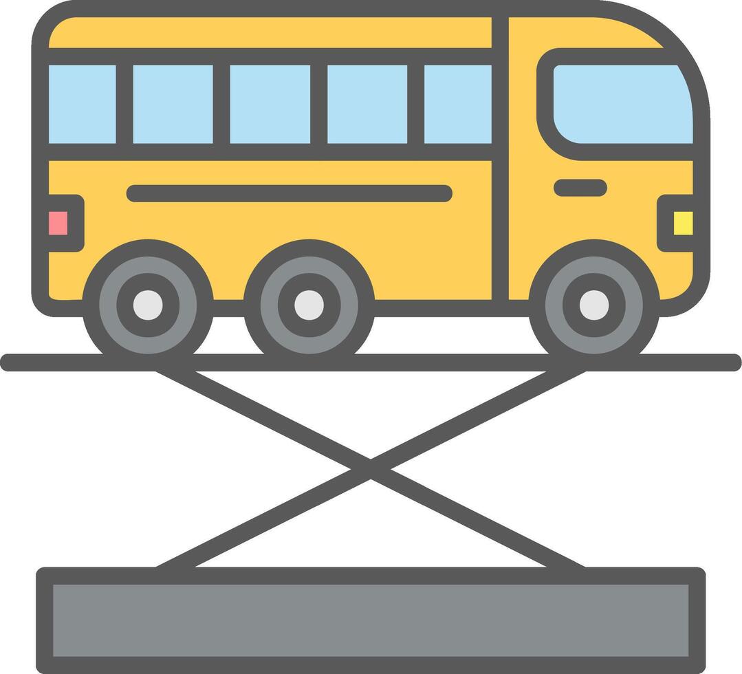 bus jack vector icoon